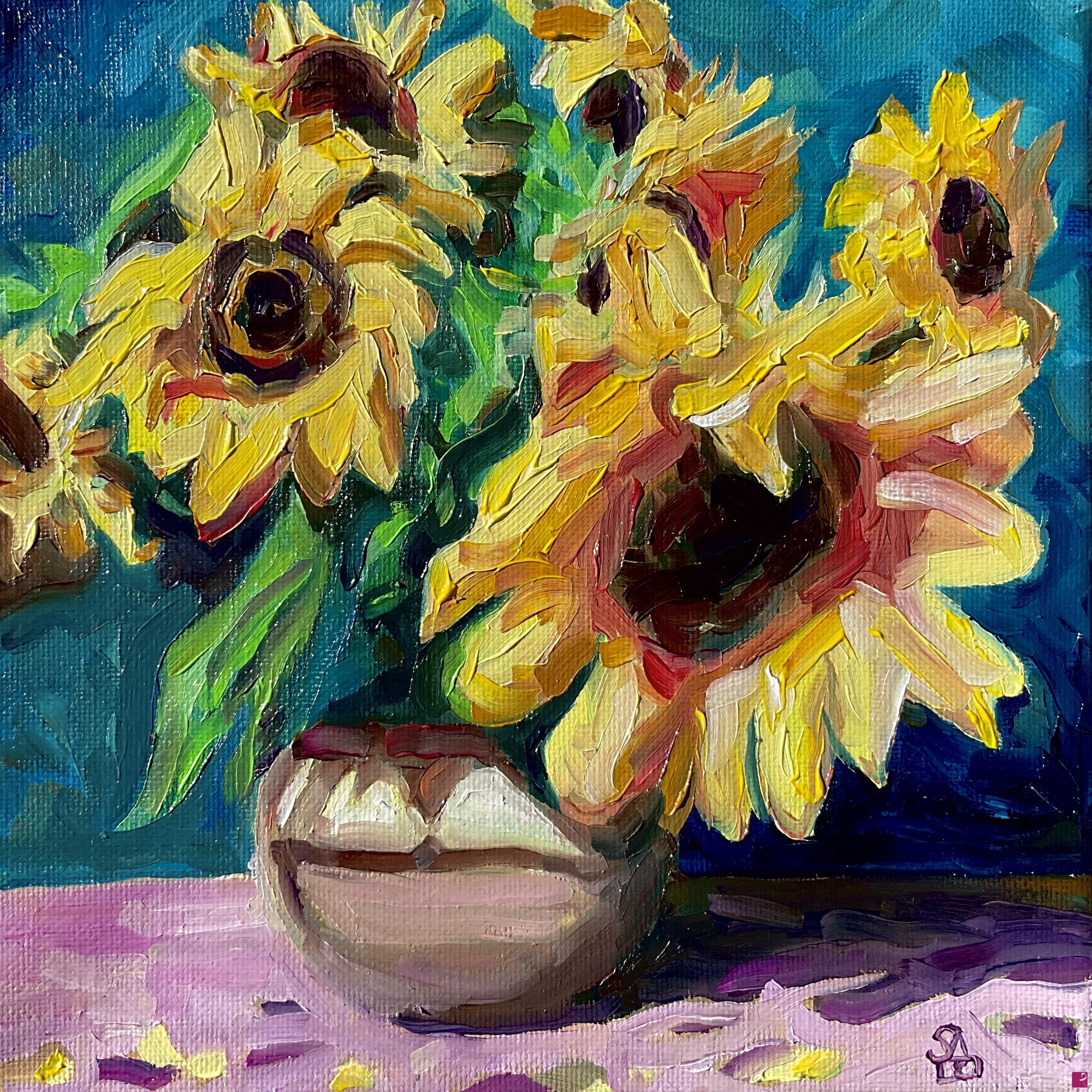 quadri in vendita online - “Girasoli”
