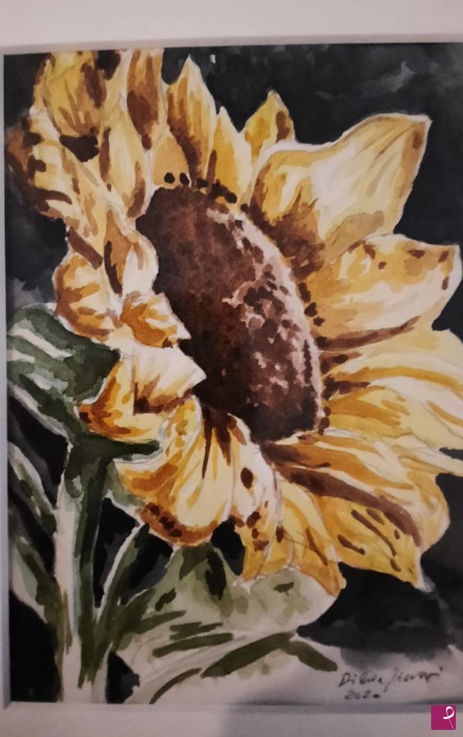 quadri in vendita online - girasoli