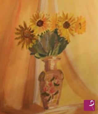 quadri in vendita online - Girasoli
