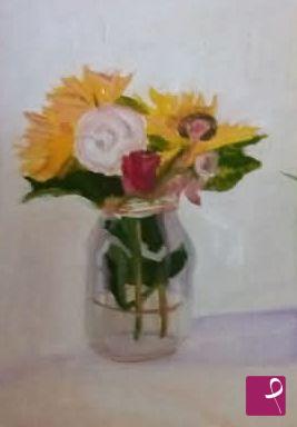 quadri in vendita online - Girasoli