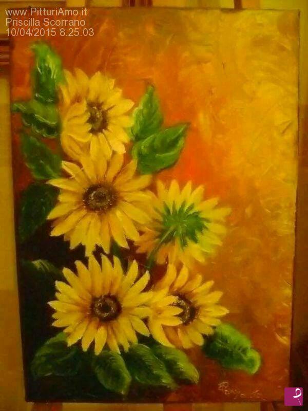 quadri in vendita online - girasoli