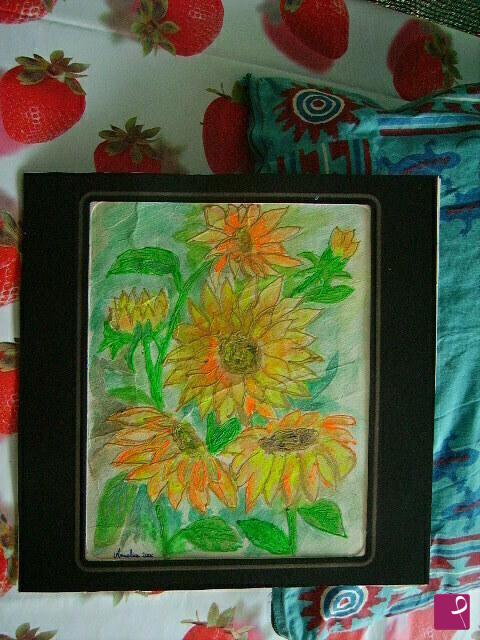 quadri in vendita online - girasoli