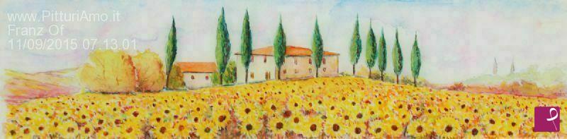 quadri in vendita online - girasoli