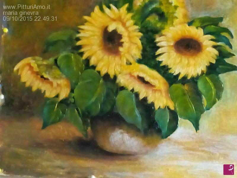 quadri in vendita online - girasoli
