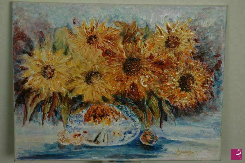 quadri in vendita online - girasoli