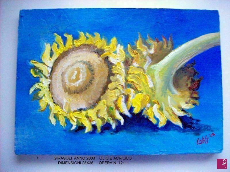 quadri in vendita online - girasoli