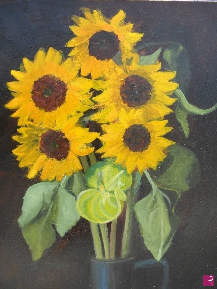 quadri in vendita online - girasoli