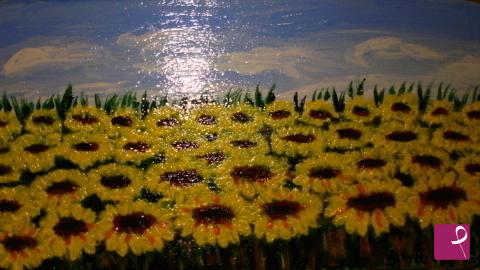 quadri in vendita online - GIRASOLI