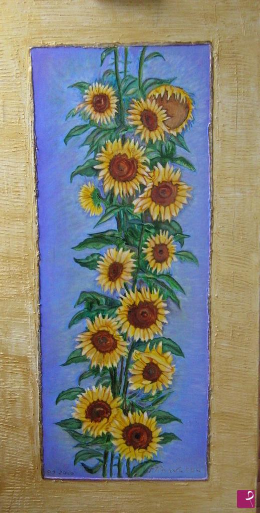 quadri in vendita online - Girasoli