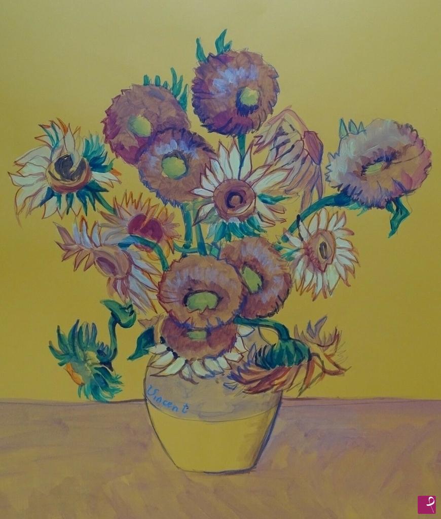quadri in vendita online - Girasoli di Van Gogh