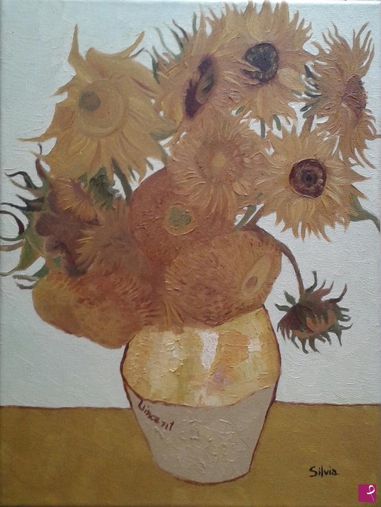 quadri in vendita online - Girasoli (Van Gogh)