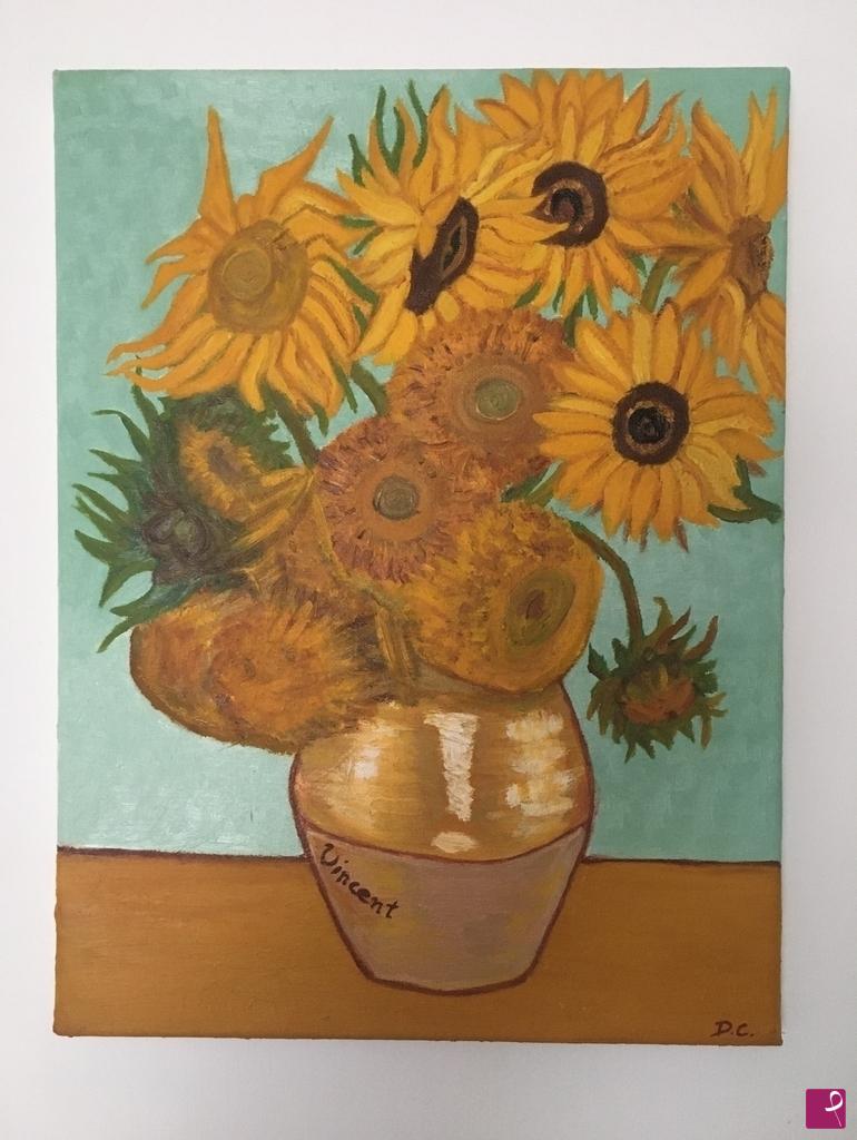 quadri in vendita online - Girasoli (Van Gogh)
