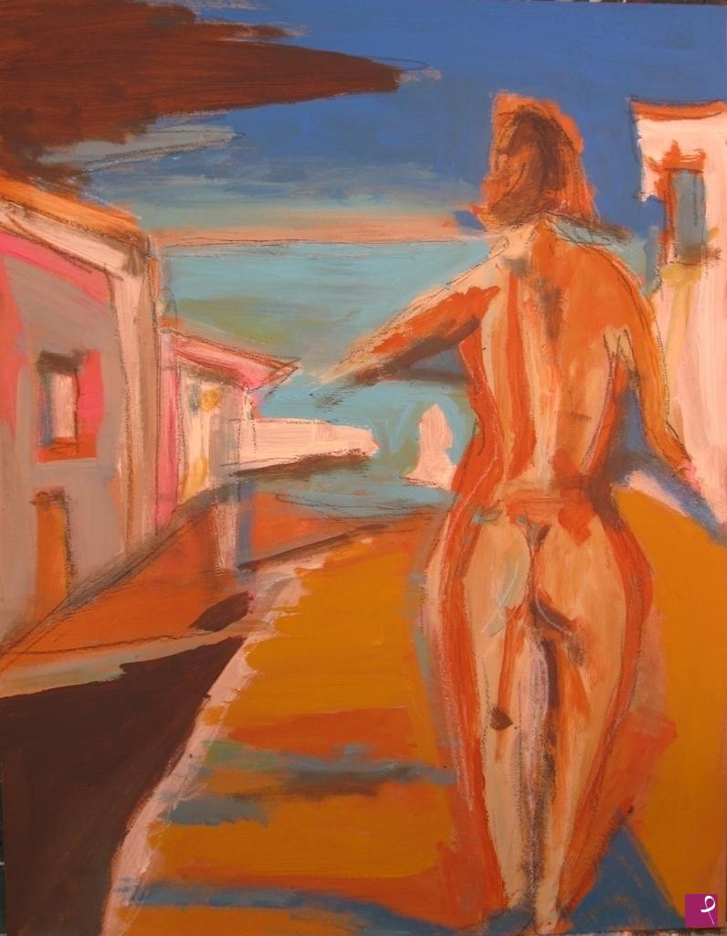 quadri in vendita online - Girl from Ipanema ( Pittura 2016 - nudo)