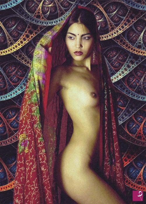 quadri in vendita online - girl with a veil