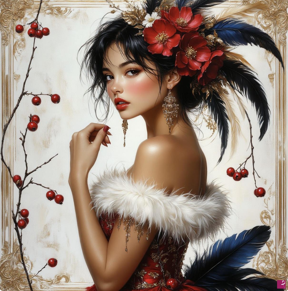 quadri in vendita online - Girl young 