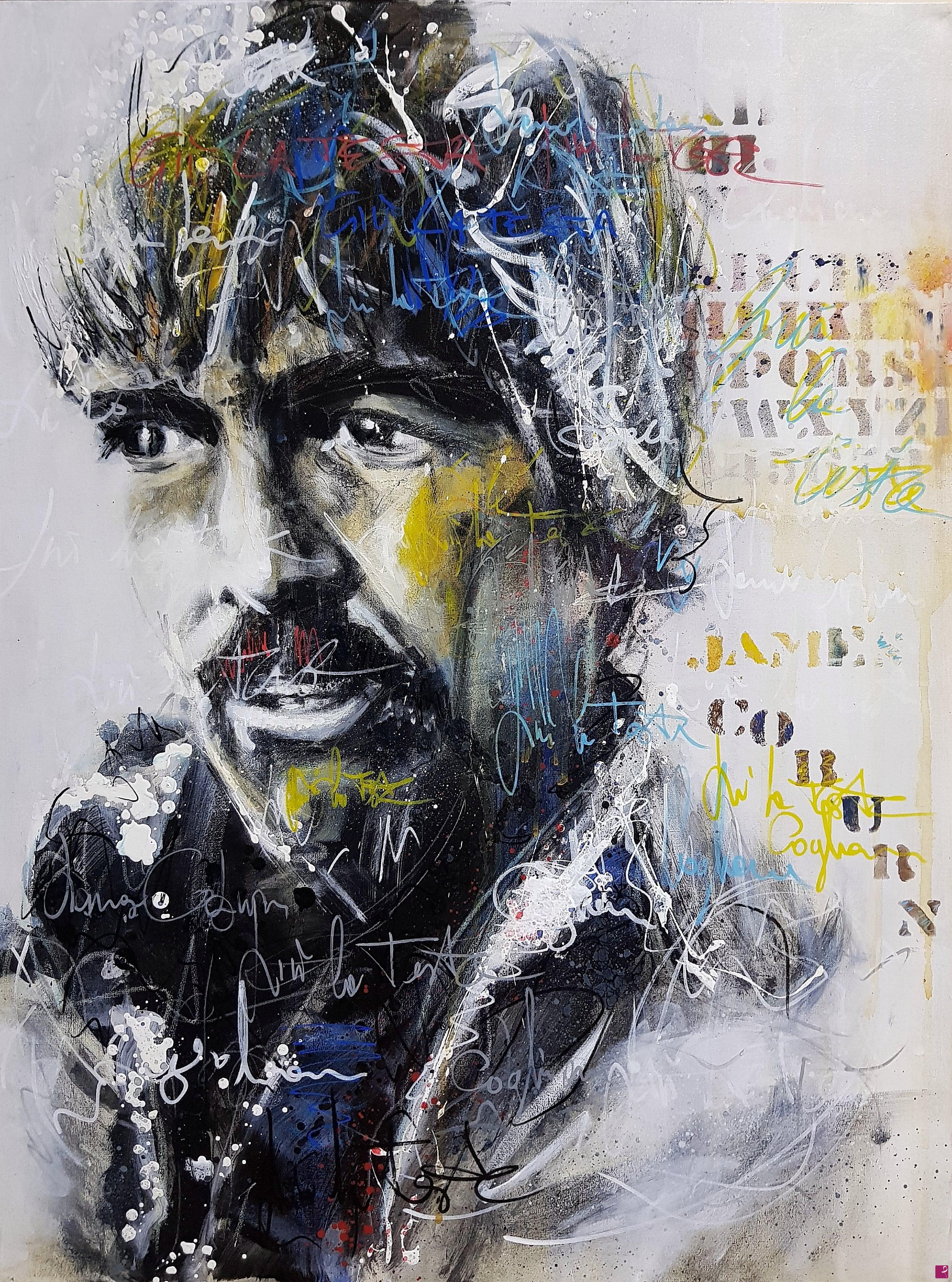 quadri in vendita online - Giù la Testa(James Coburn)