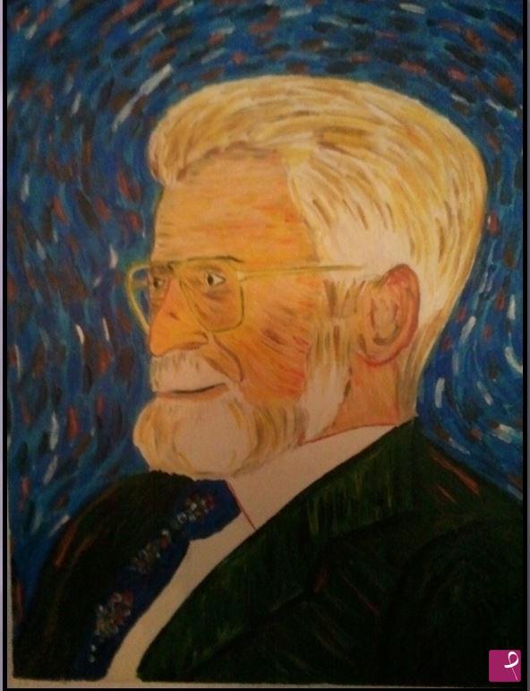 quadri in vendita online - Giulio alla van Gogh
