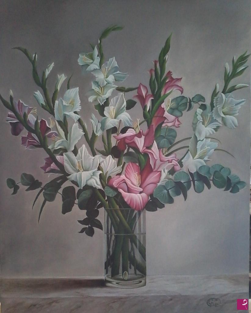 quadri in vendita online - gladioli