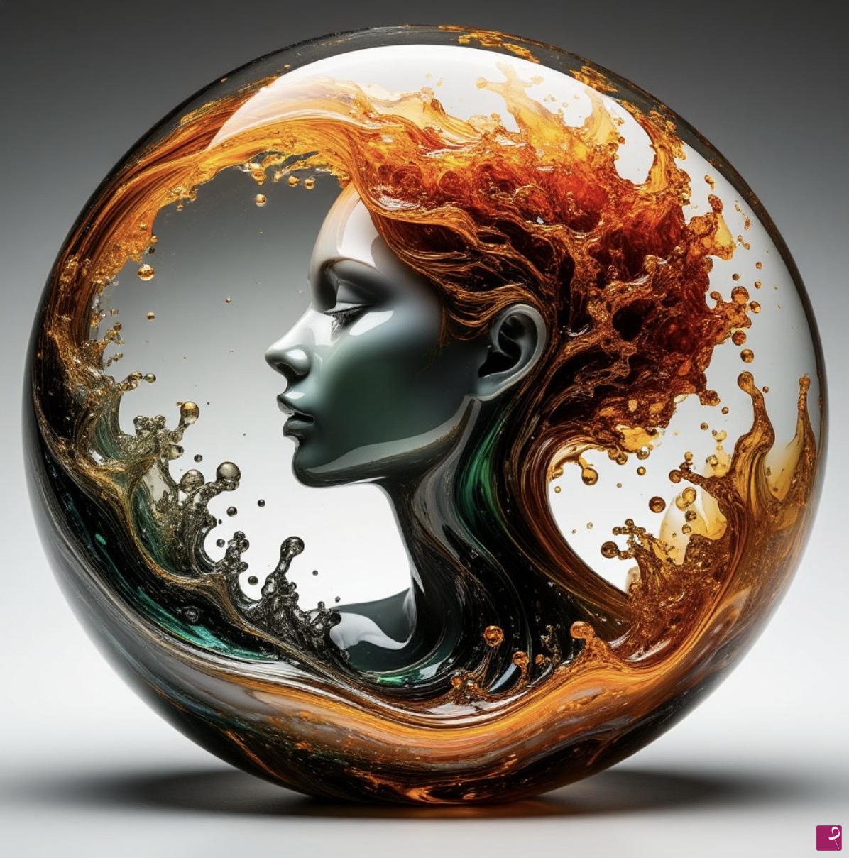 quadri in vendita online - Glass ball