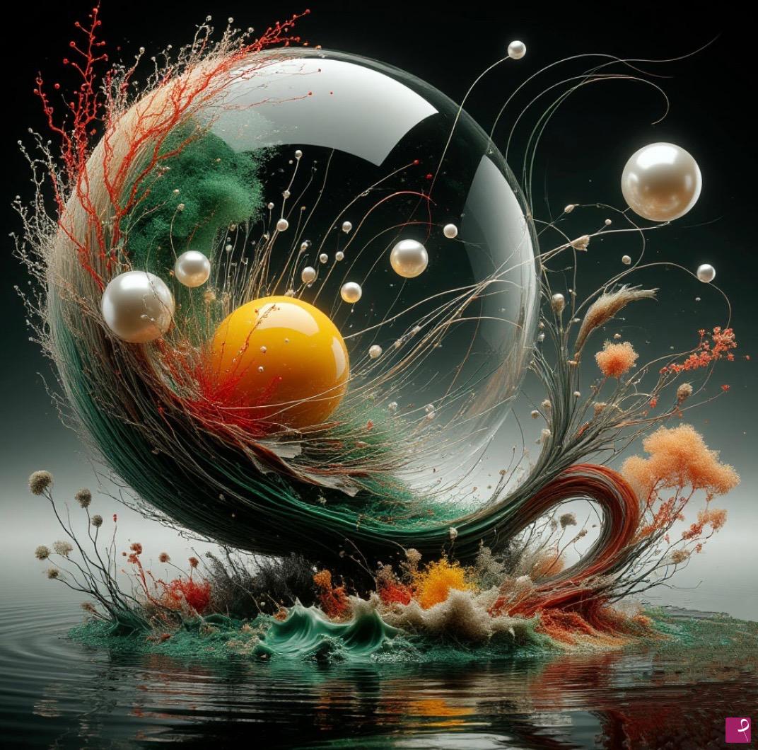 quadri in vendita online - Glass ball