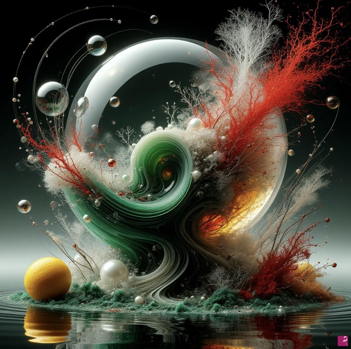 quadri in vendita online - Glass ball