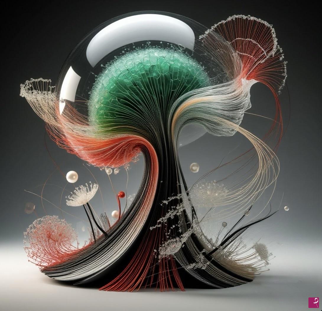 quadri in vendita online - Glass composition