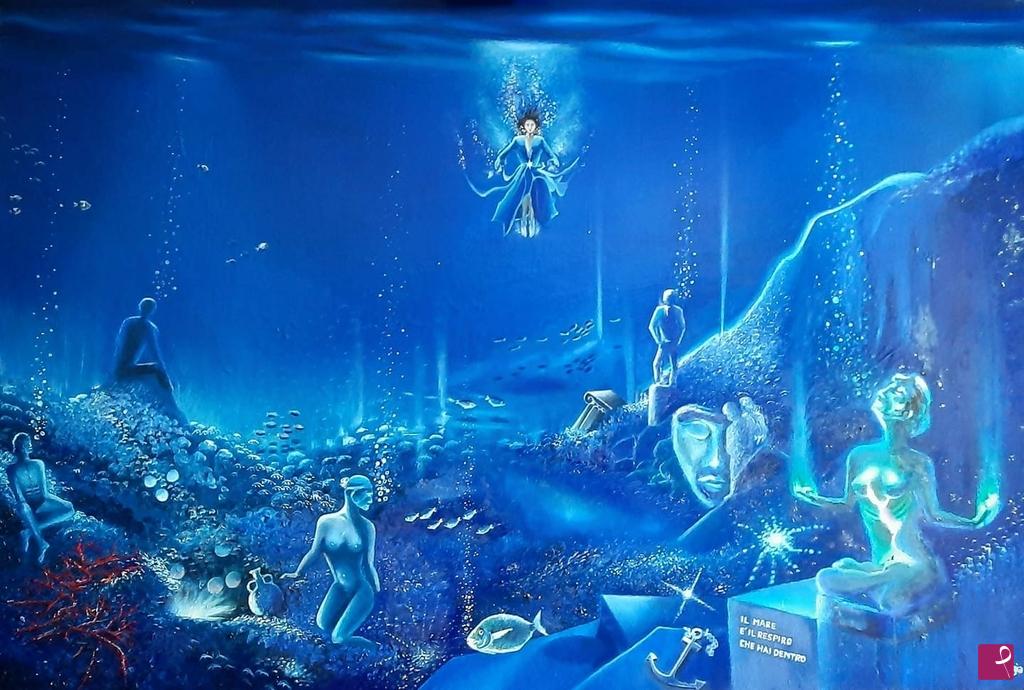 quadri in vendita online - Gli abissi della spiritualità 