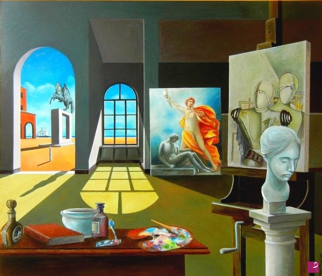 quadri in vendita online - Gli enigmi del metafisico