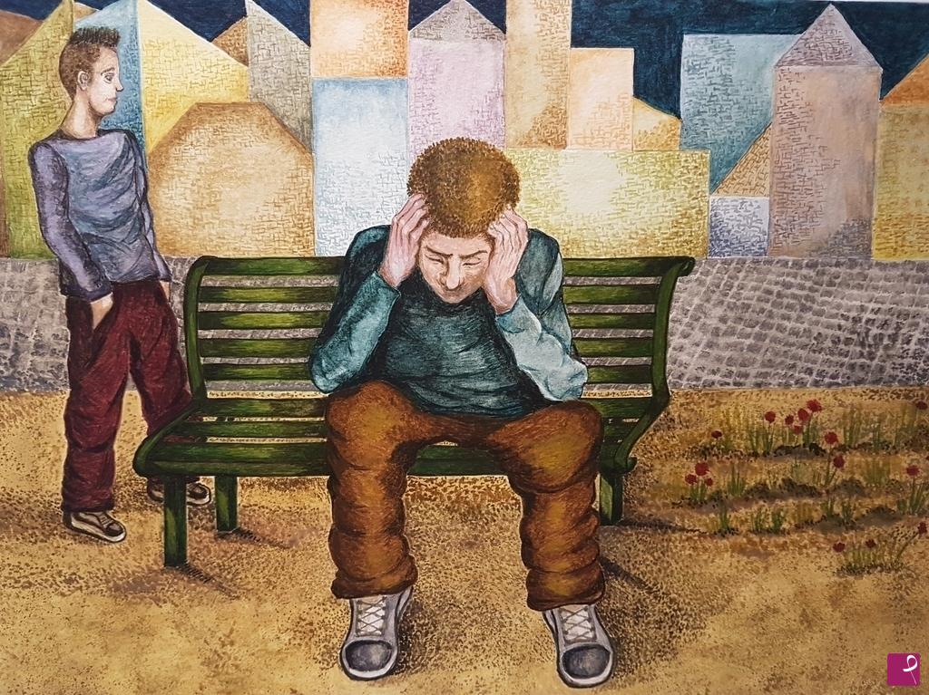 quadri in vendita online - Gli invisibili