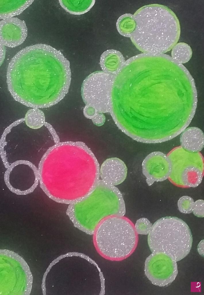 quadri in vendita online - GliTTeR bubbLes