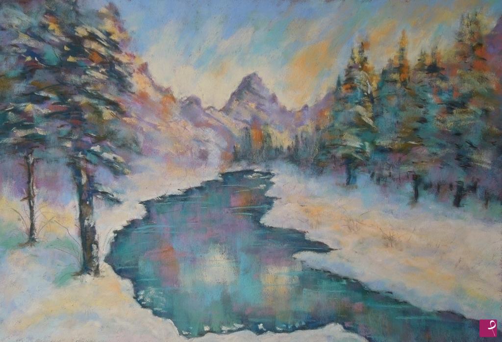 quadri in vendita online - Glowing snow - 71