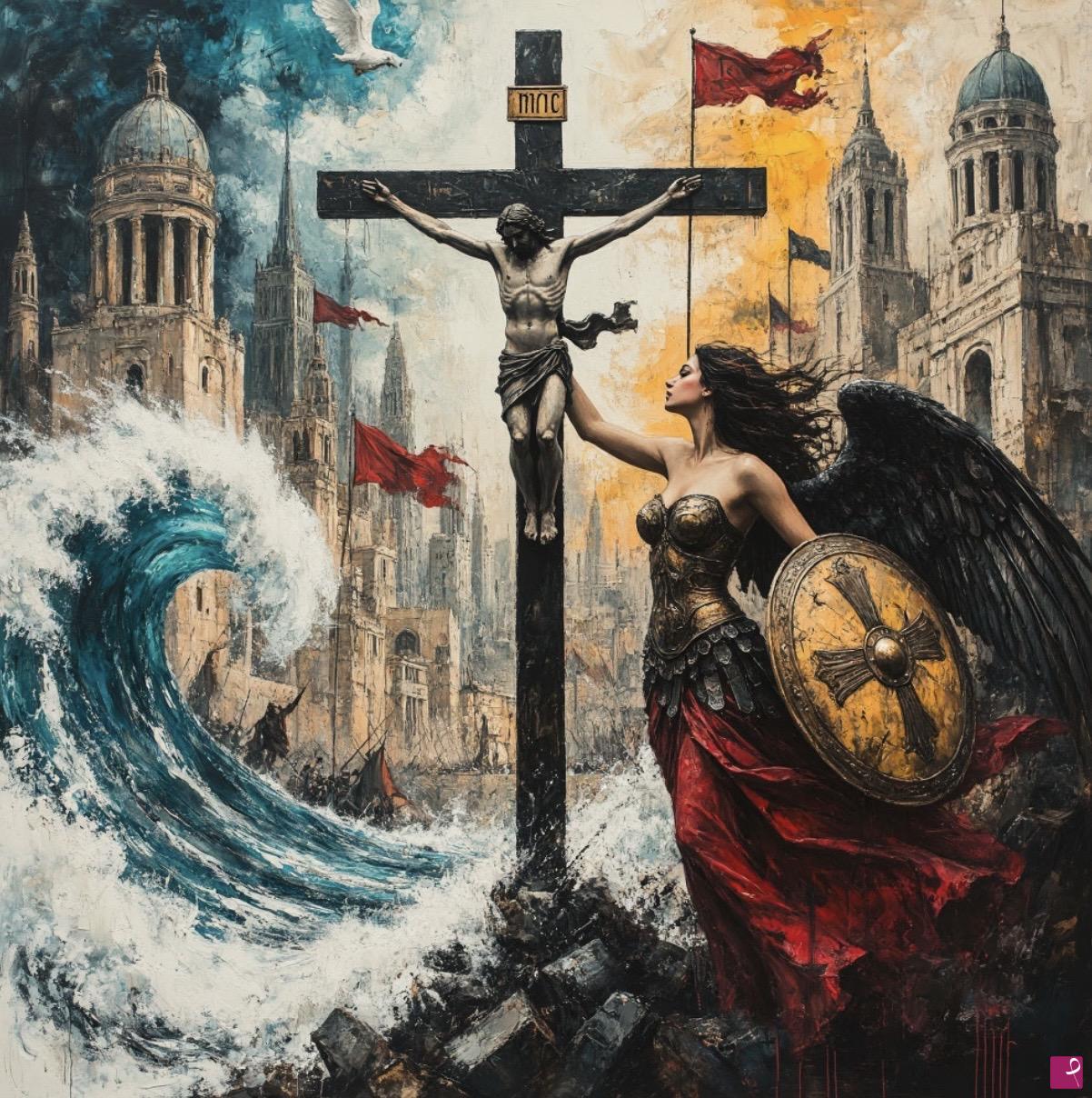 quadri in vendita online - Goddess of War