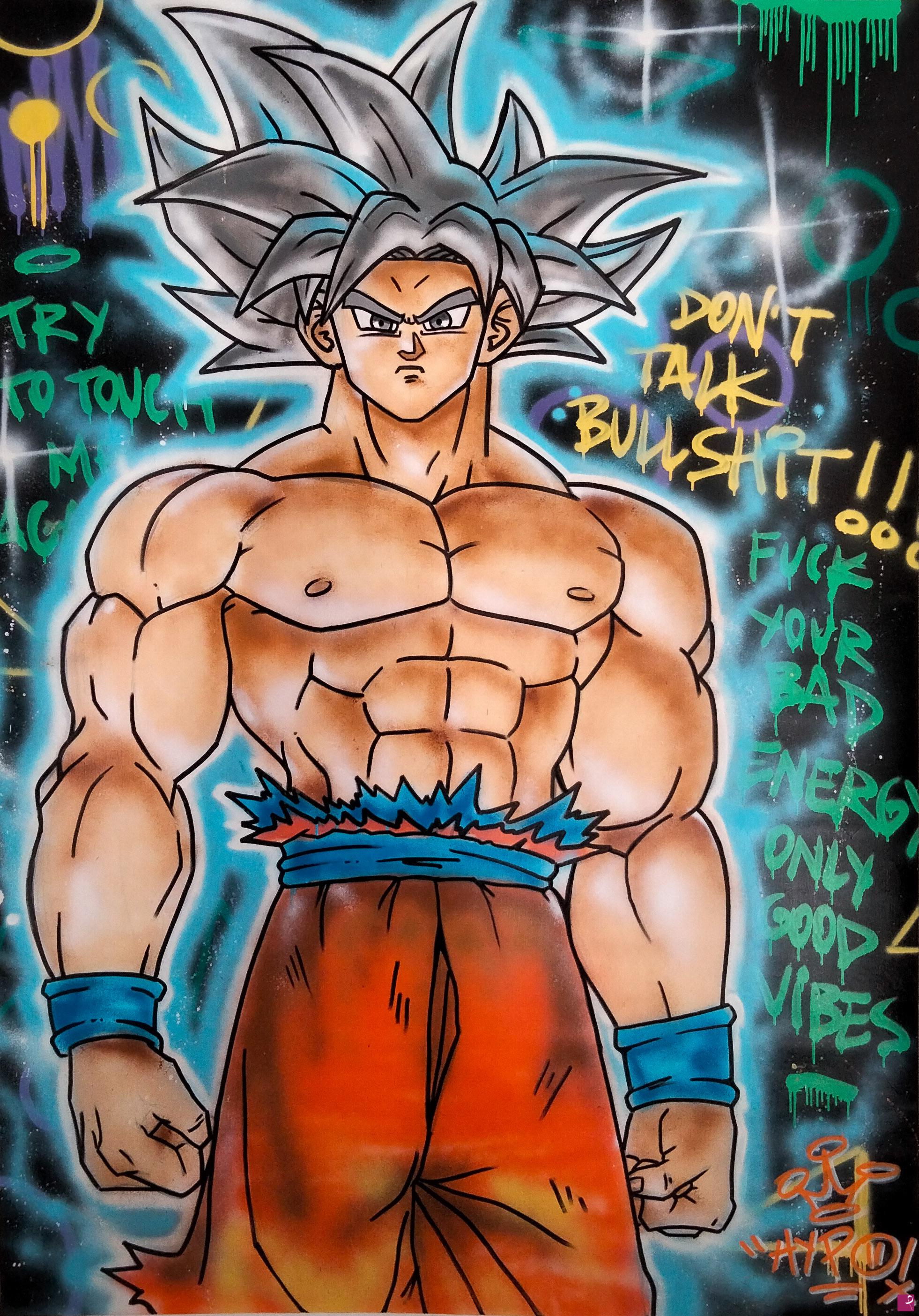 quadri in vendita online - Goku Ultra Instinct 