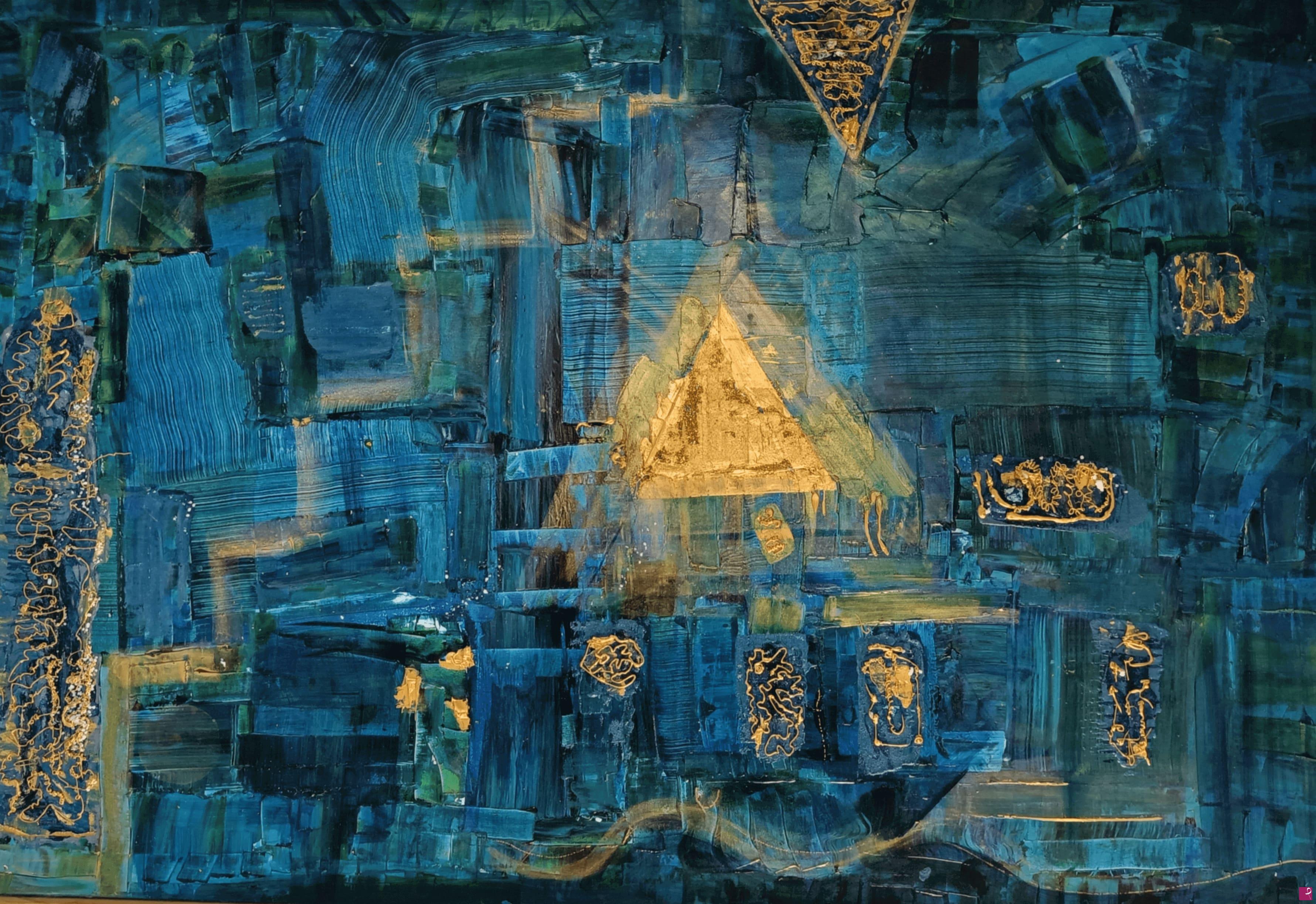 quadri in vendita online - Golden Pyramid