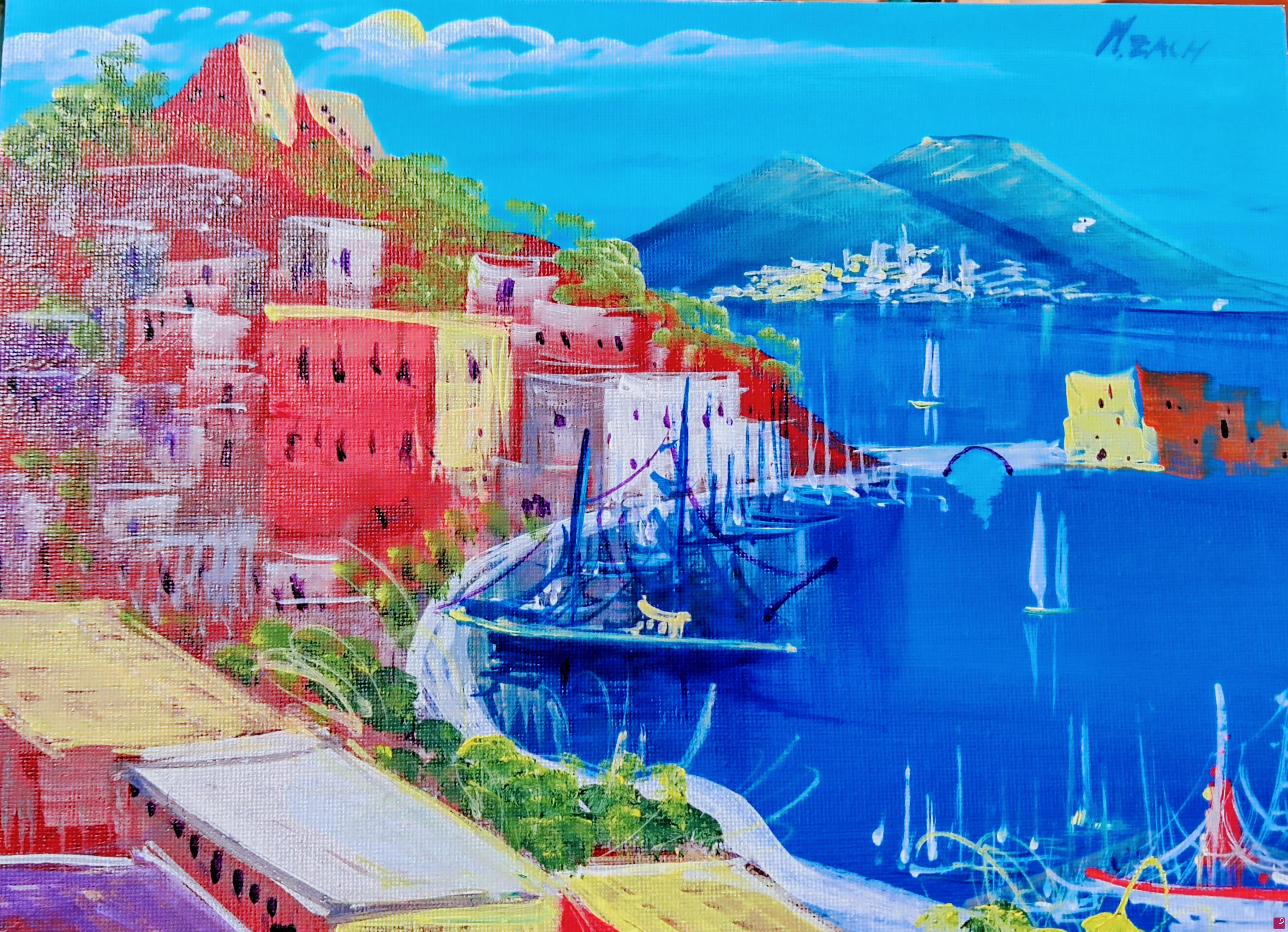 quadri in vendita online - Golfo di Napoli
