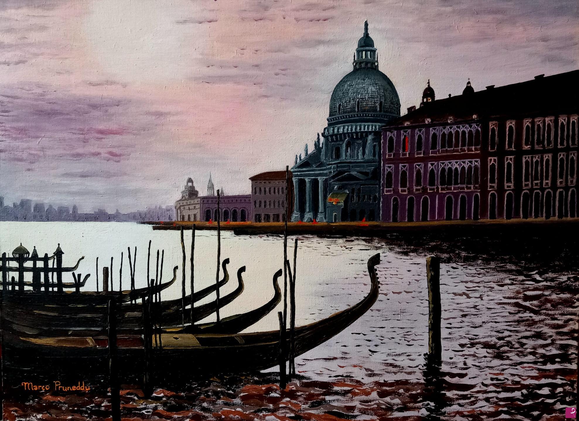 quadri in vendita online - Gondole a Venezia