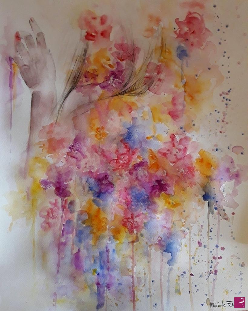 quadri in vendita online - Goodbye spring
