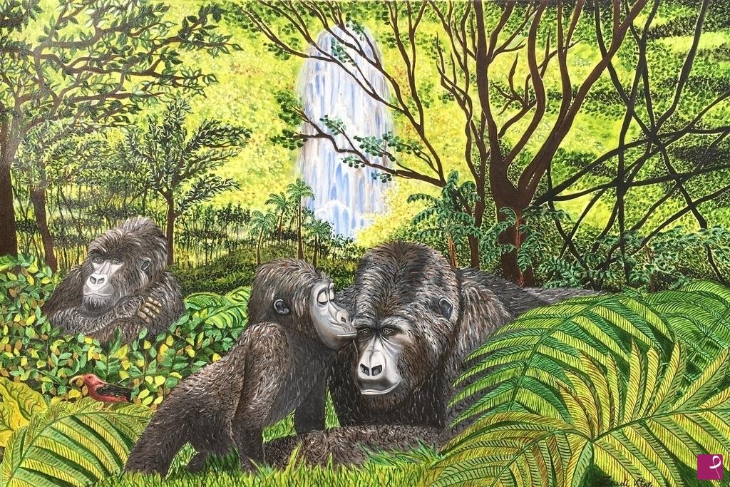 quadri in vendita online - Gorilla 