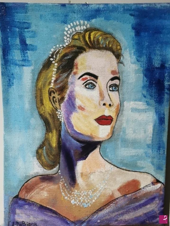 quadri in vendita online - Grace Kelly 