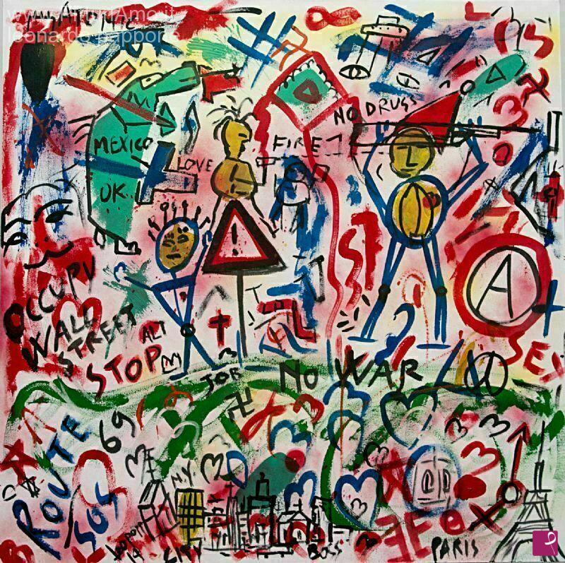 quadri in vendita online - Graffiti 2-5