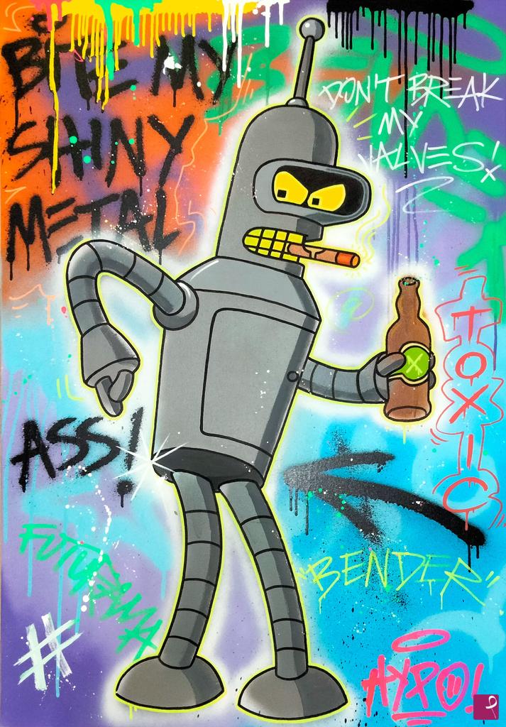 quadri in vendita online - Graffiti Bender 
