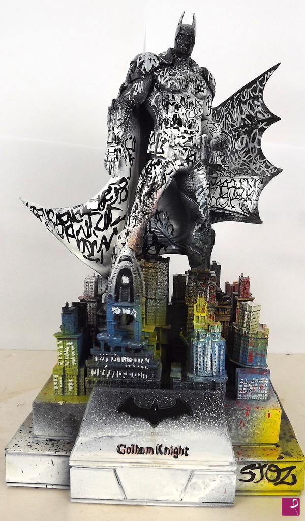 quadri in vendita online - GRAFFITI GOTHAM DARK NIGHT