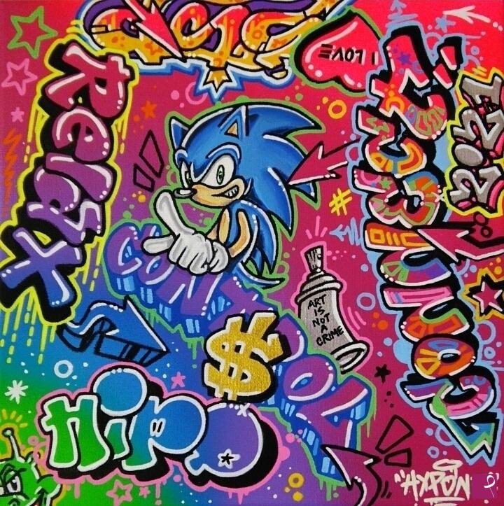 quadri in vendita online - Graffiti mix