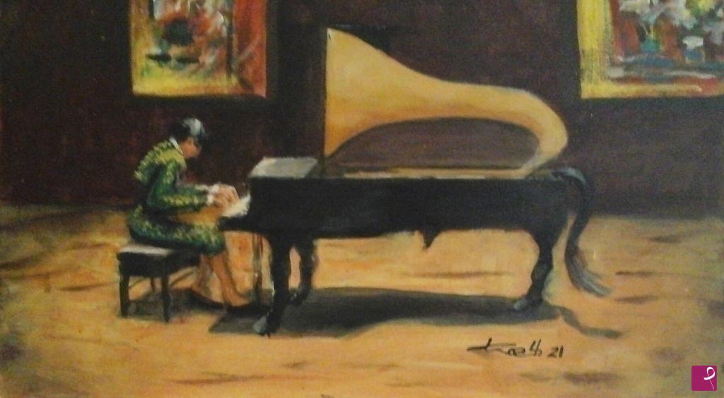 quadri in vendita online - Gran piano 30x50