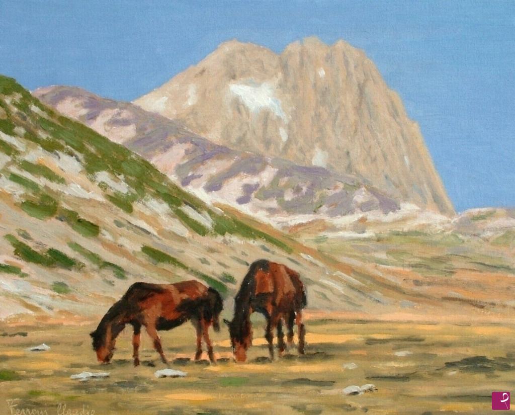 quadri in vendita online - Gran Sasso d'Italia 