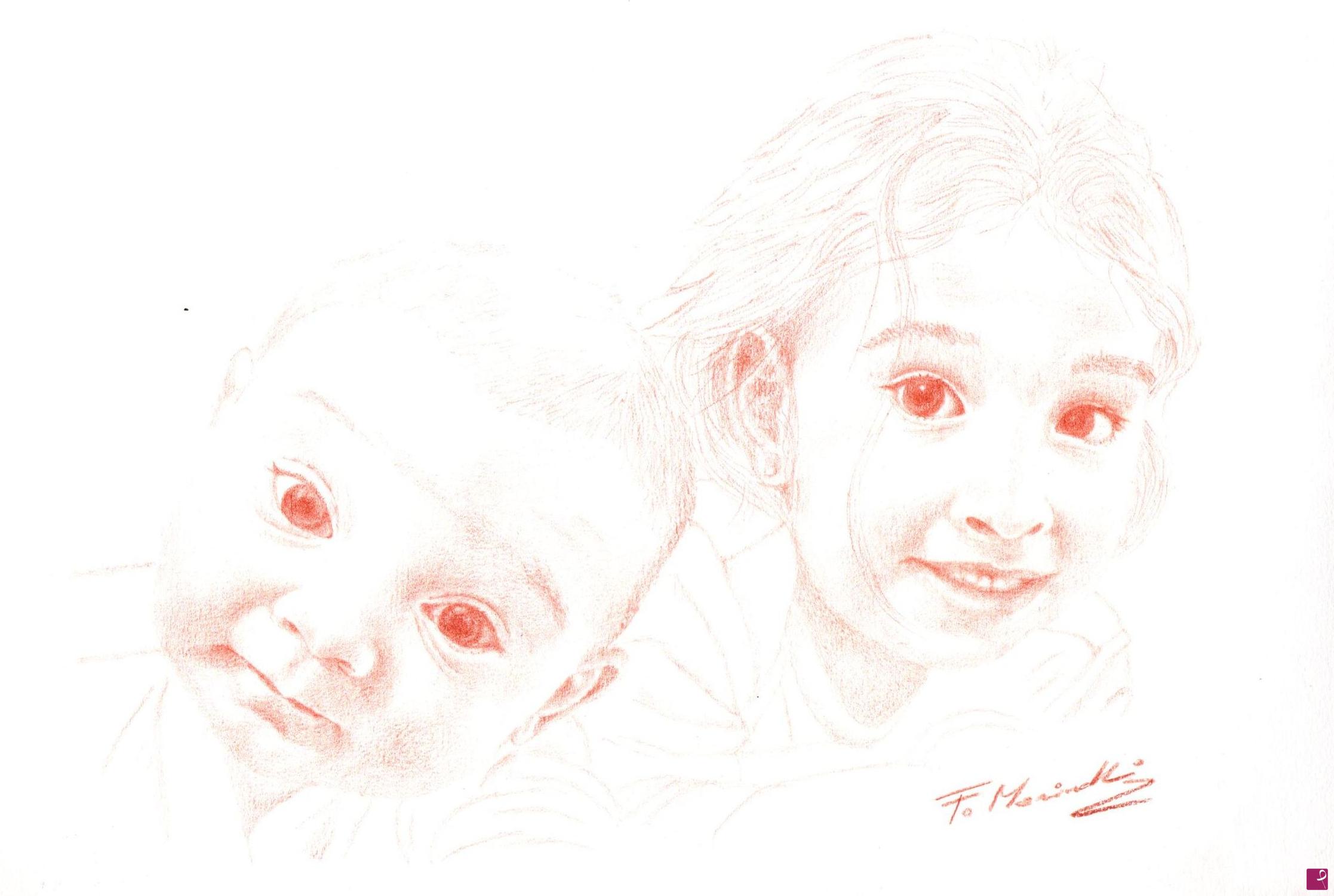 quadri in vendita online - Grandchildren