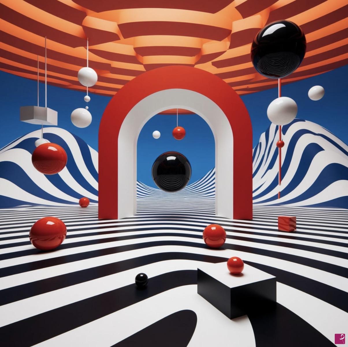 quadri in vendita online - Graphic landscape
