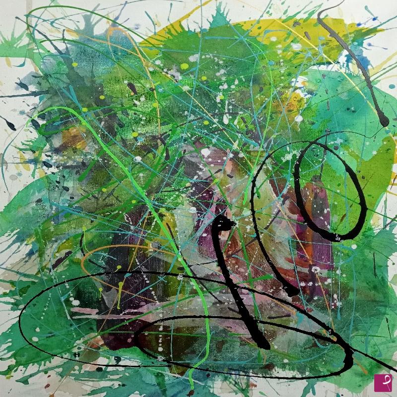 quadri in vendita online - Green 