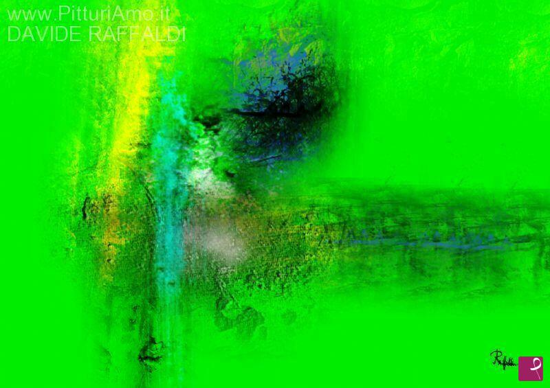 quadri in vendita online - Green