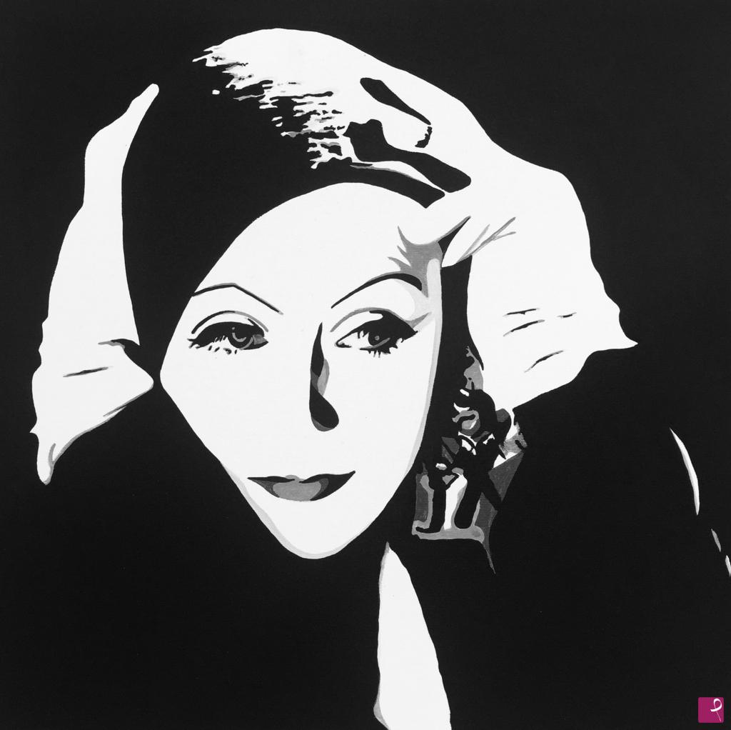 quadri in vendita online - GRETA GARBO - STYLE POP ART